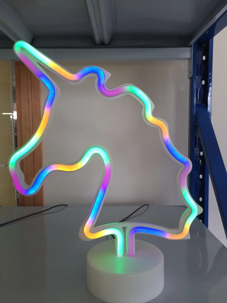 Title 11, Luminária LED criativa de modelagem arco-íris p...