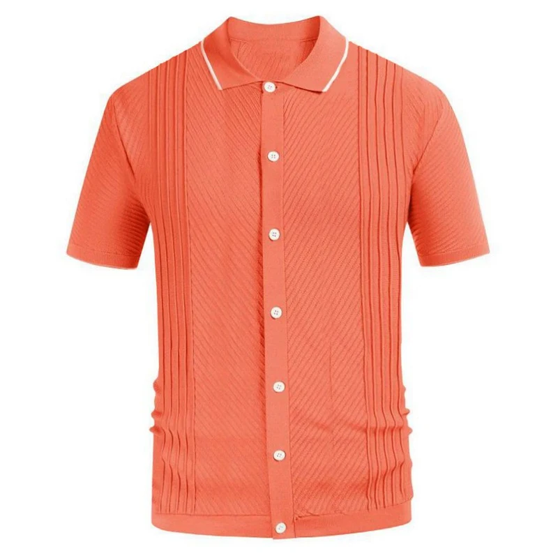 Men's Knitwear Solid Color Casual Business A versatile and comfortable sweater perfect for work or everyday wear, offeri — photo 4
