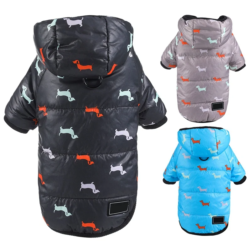Small and medium pet cotton coat providing warmth, comfort, and protection from the cold. Soft, breathable, and stylish — photo 4