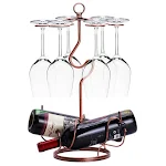 Upside down wine glass rack decoration, European creative wine glass hanging rack. Stylish and practical solution for wi — photo 1