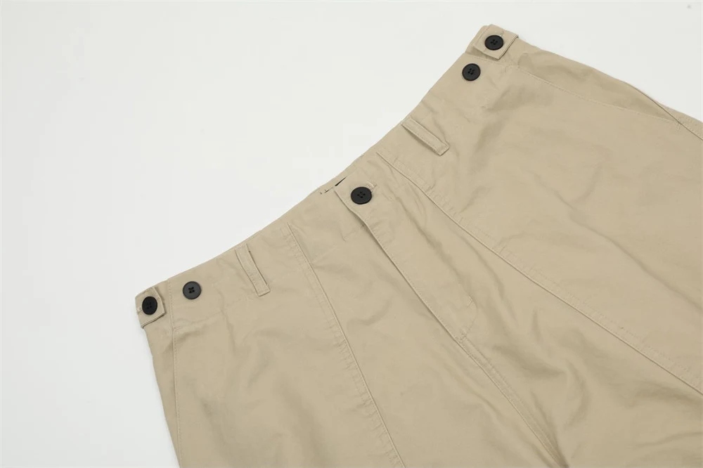Title 4, Mens Solid Color Workwear Casual Trousers Spor...