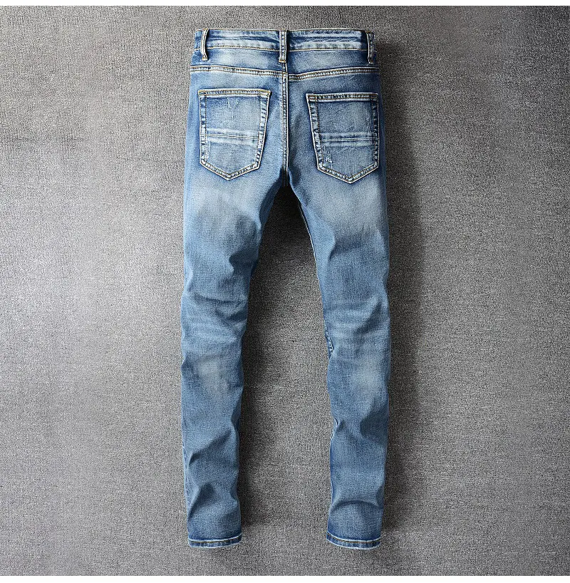 Title 5, Europese en Amerikaanse herenmode jeans, slim f...