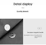 Bolso bandolera retro de moda mate para hombre con contraste de color Ideal para uso diario, estilo y funcionalidad combinados — foto 5