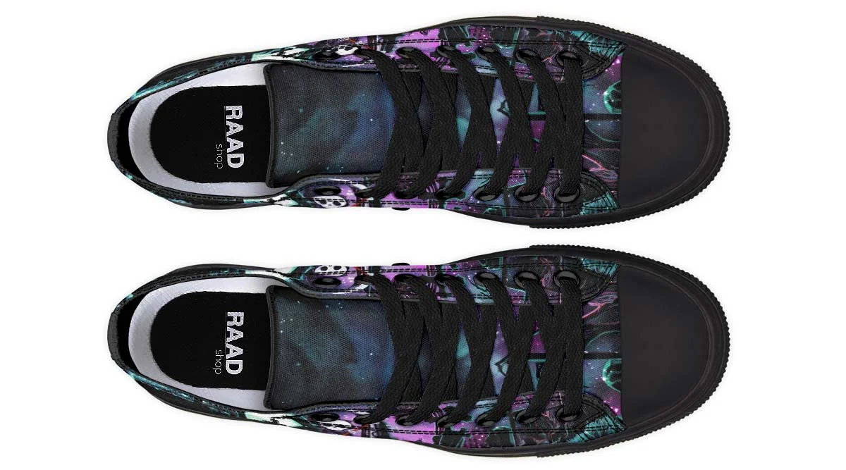 Title 16, Fashion Printed Couple High Top Canvas Shoes. C...