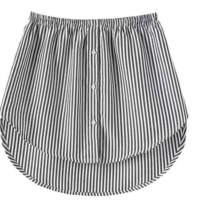 Title 4, Camisa Versátil com Barra Falsa e Suéter, Saia ...