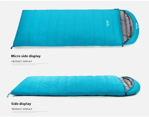 Title 3, Outdoor thick warm down sleeping bag for cold n...