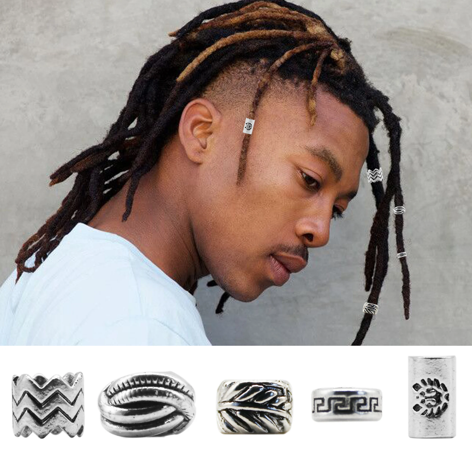 Contas Nórdicas para Barba Viking Decore sua Barba com Contas Autênticas Estilo Viking Dê um Toque Épico e Personalizado ao Seu Visual — foto 5