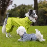 Waterproof Reflective Outdoor Raincoat for Large Dogs and Pets. Keep your dog dry and safe with this high-visibility, wa — photo 5