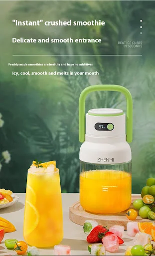Title 9, Portable Juicer Small Household Enjoy Fresh and...