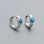 White Gold Color Turquoise