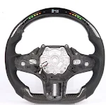 X3x5 Carbon Fiber Intelligent Multifunctional LED Car Sports Steering Wheel. Enhance your driving experience with smart — photo 6