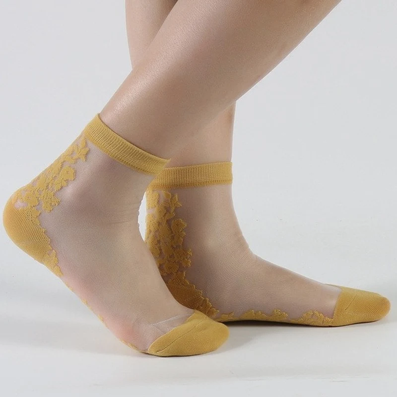 Title 8, Womens Fashion Simple Cotton Bottom Card Socks...