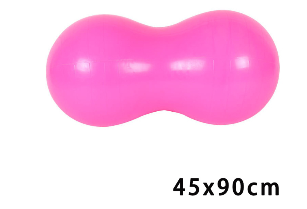 Bola de massagem amendoim para yoga Alívio muscular, liberação miofascial. Ideal para atletas e fisioterapia. — foto 6