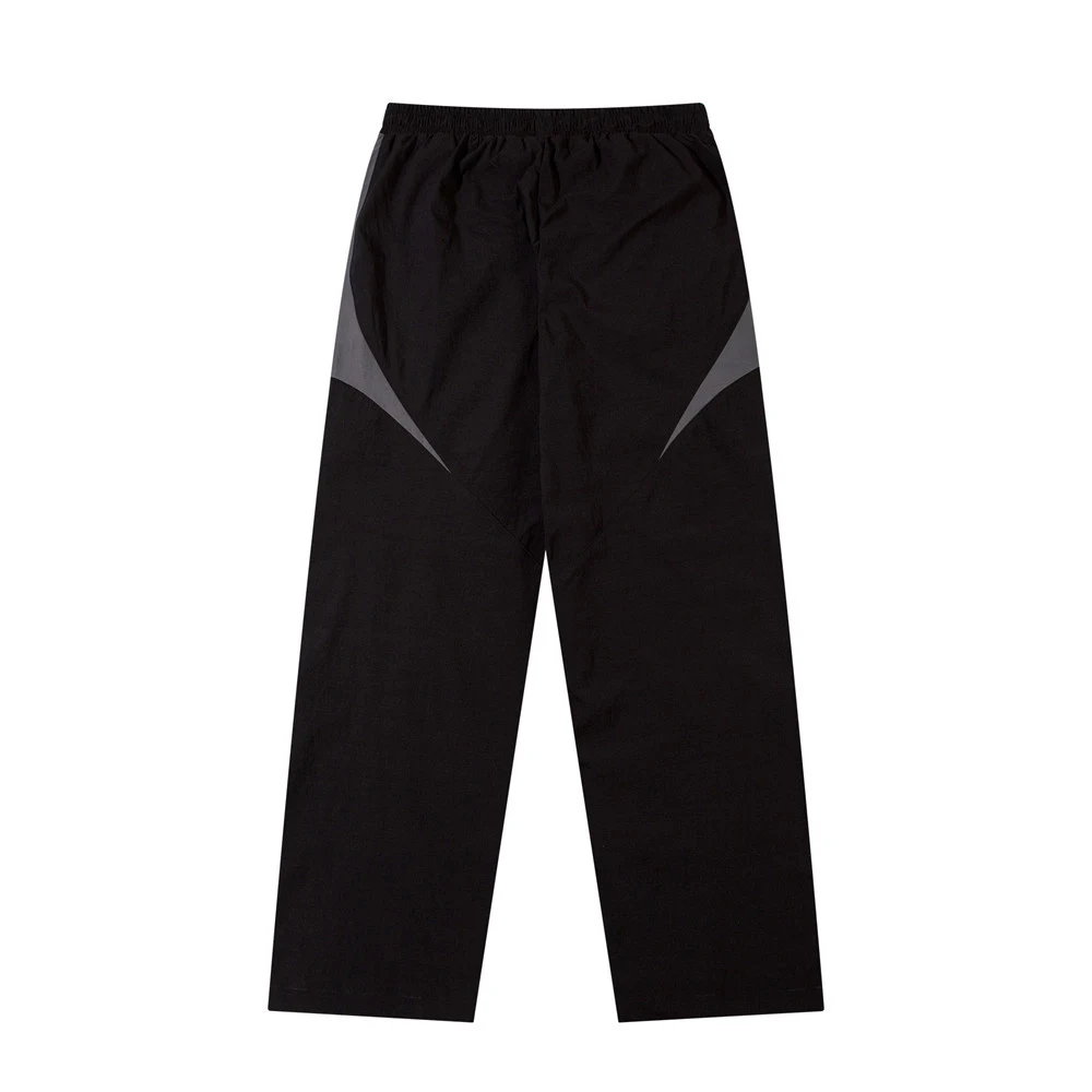 Men's Color Contrast Patchwork Casual Straight Pants, comfortable and stylish for everyday wear, offering a relaxed fit — photo 9