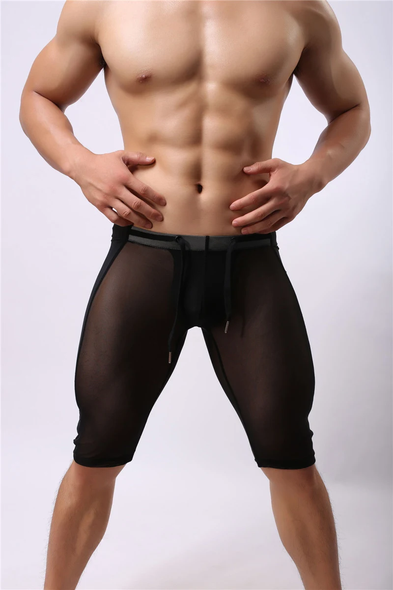 Men's fitness pants for training and sports, breathable, athletic fit, comfortable, offering freedom of movement for any — photo 3