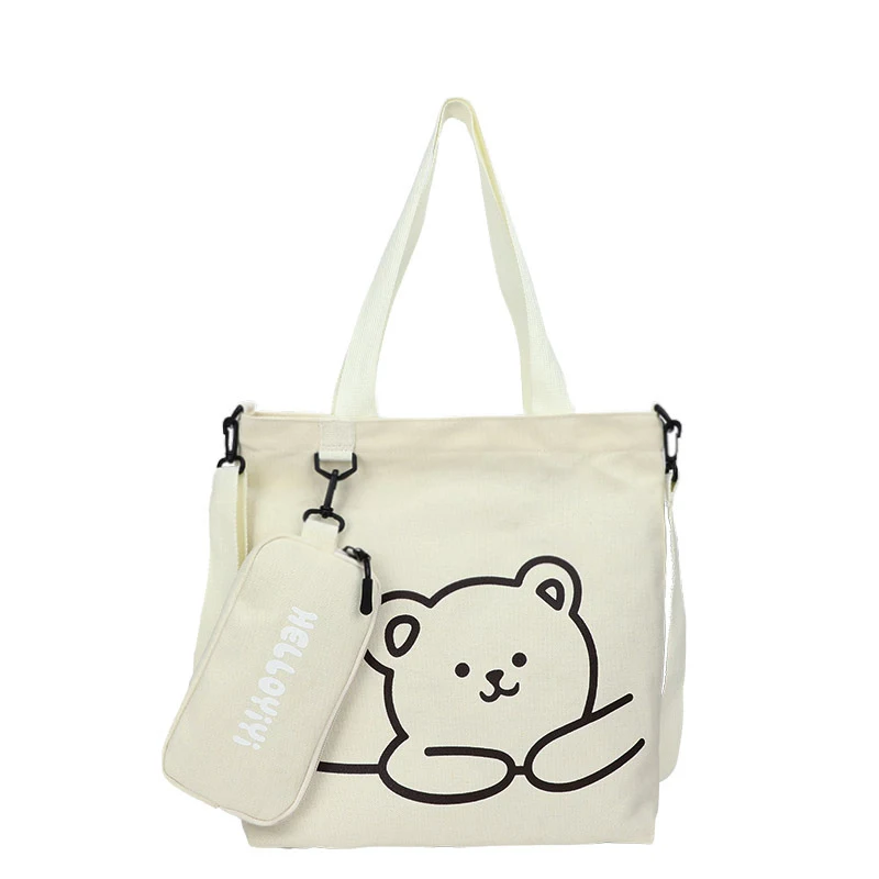 Bolsa Diagonal Infantil de Lona Casual para Crianças, Leve e Confortável, Ideal para o Dia a Dia, Perfeita para Escola, Passeios e Atividades. — foto 1