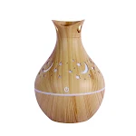 200ml Hot Sale Creative Star Hollow Wood Grain Aroma Diffuser. Enjoy a relaxing atmosphere and fresh air with this essen — photo 2