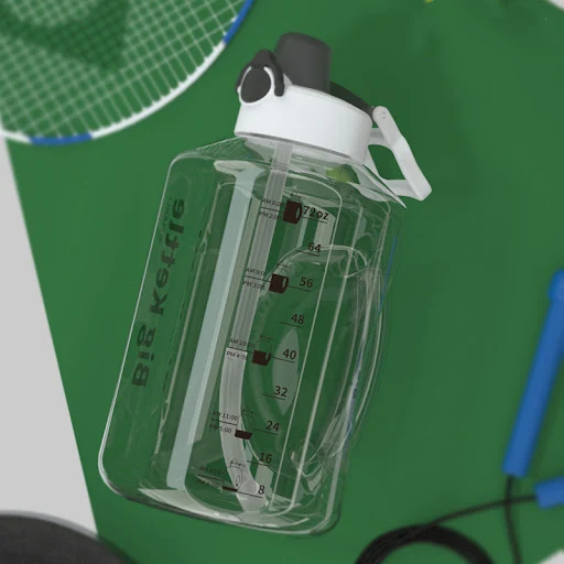 Title 3, Super Large Capacity Sports Bottle Boys Summer ...