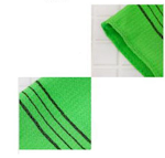 Simple double-sided gloves practical bath towel thin section Korea imported. Korean towel scrub for gentle exfoliation a — photo 4