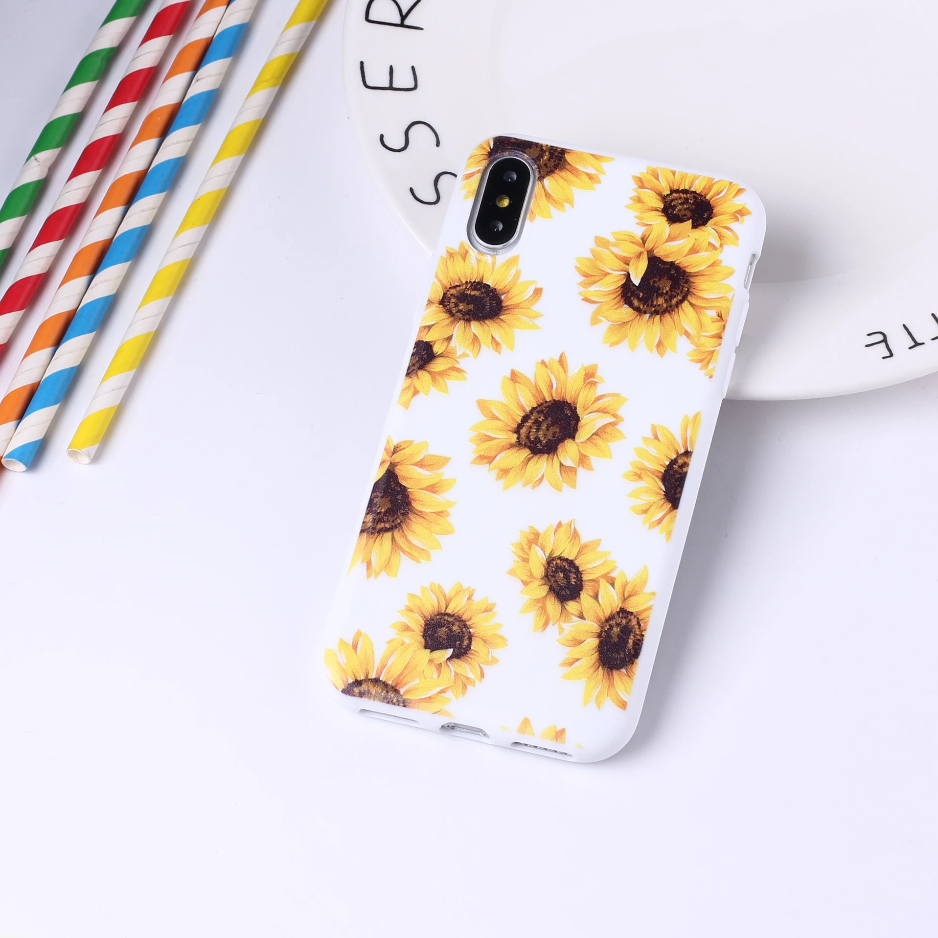 Title 8, Sunflower phone case compatible with Apple. Pro...