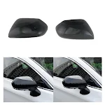 Bright Black Rear View Mirror Cover Car Stylish Protection and Enhancement for Your Vehicle Improves Visibility Durable — photo 7