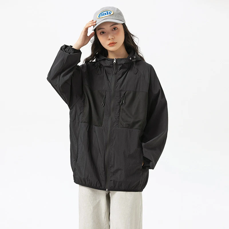 Title 6, Hooded multi-pocket sun-protective clothing. Th...