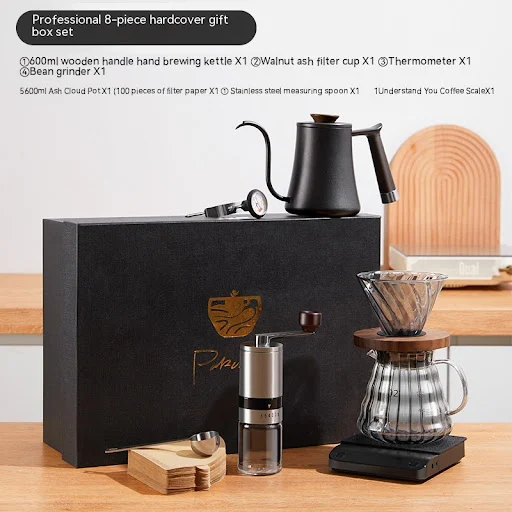 Title 4, Pour-over Coffee Suit Gift Box. American coffee...