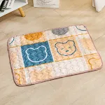 Pet Non Slip Mat Cartoon Bear