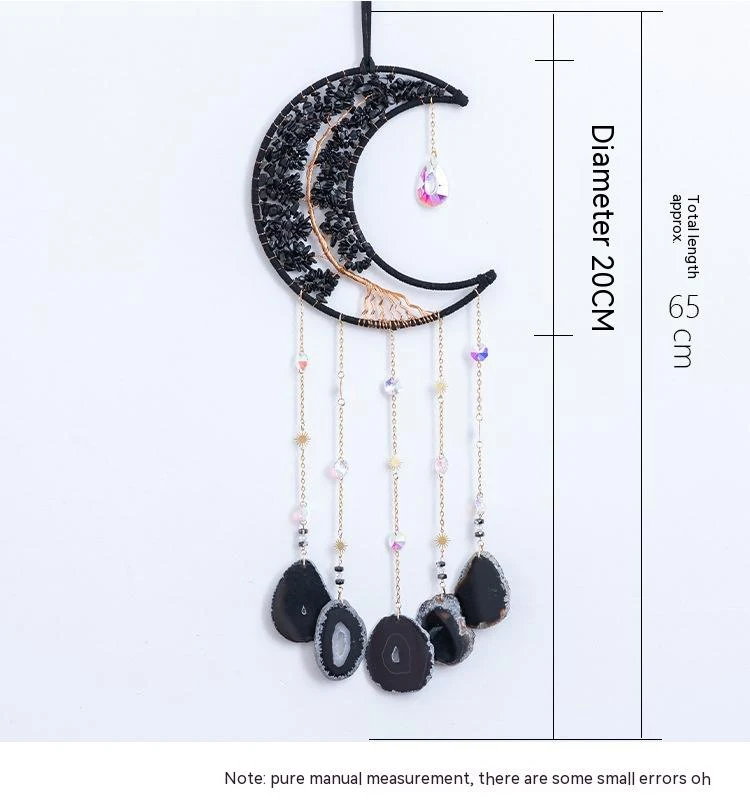 Pingente de Parede Árvore da Vida Lua, Decoração Mística para Casa, Ideal para Meditação e Relaxamento, Design Inspirador. — foto 3