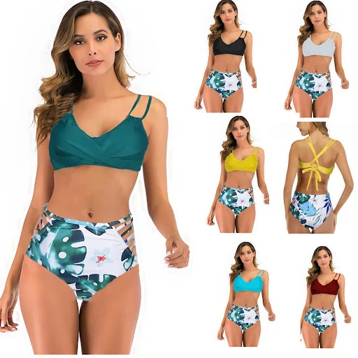 Title 5, Amazon Split Print Swimsuit for women, perfect ...