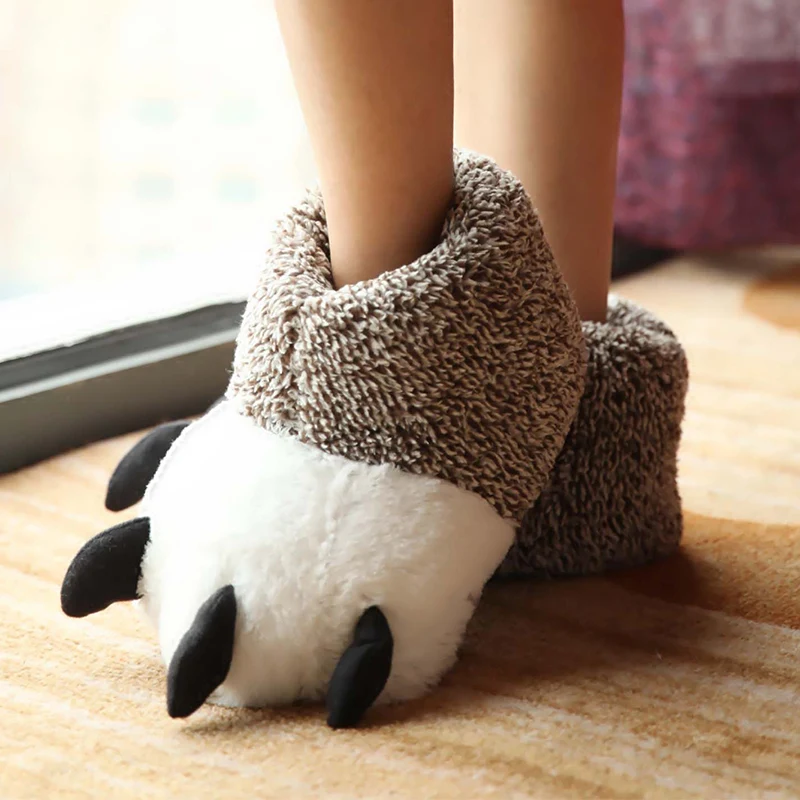 Bolsa de animales adorable y zapatillas de felpa suaves. Perfecta para niños y adultos que adoran la comodidad y la ternura. ¡Ideal para regalar! — foto 4