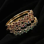 Pulseira de folha feminina Net Red com zircônia micro incrustada de cobre, um acessório elegante e delicado, ideal para realçar sua beleza e estilo. — foto 2