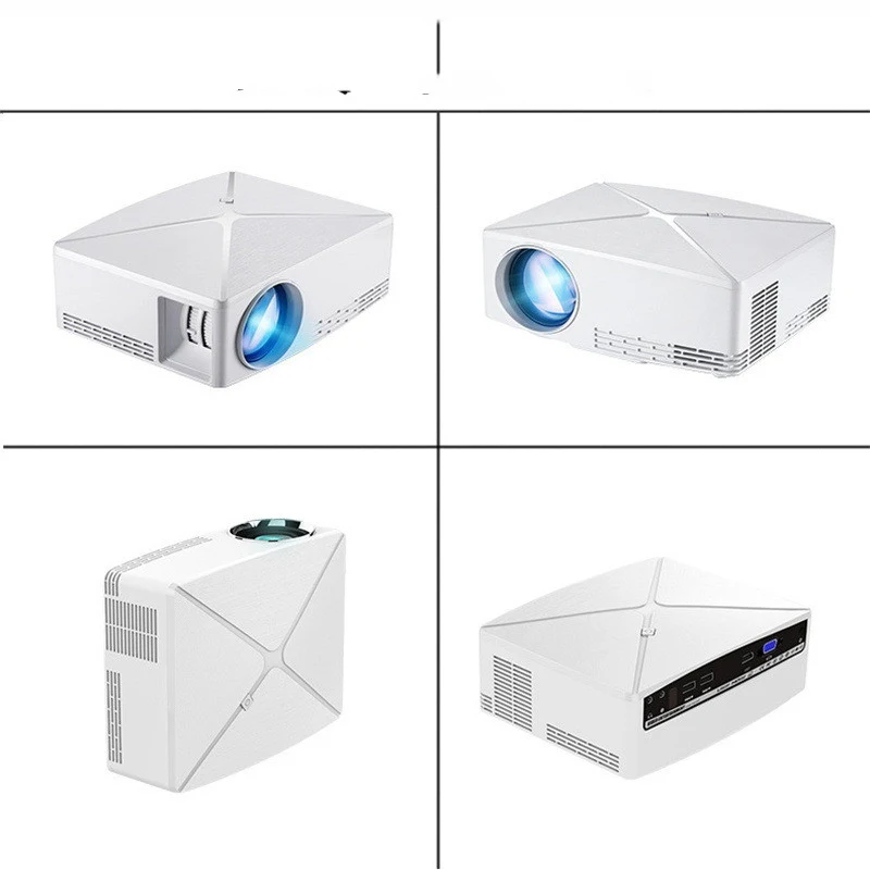 Title 2, New C80 Mini Projector Mini Home 720p for Home ...