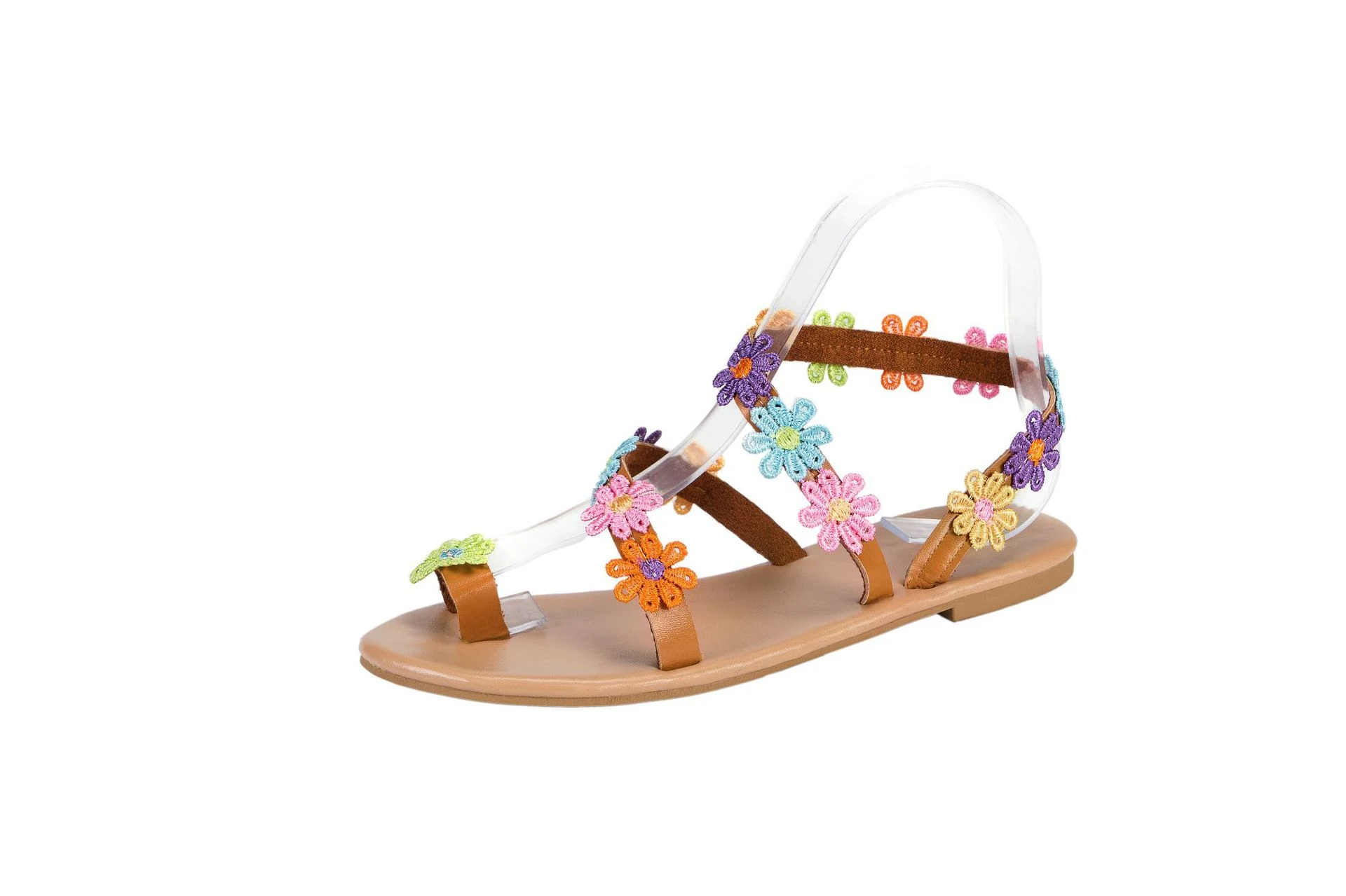 Women's Fashion Flat Toe Ring Color-Matching Sandals. Comfortable and stylish summer sandals for women. Perfect for casu — photo 2