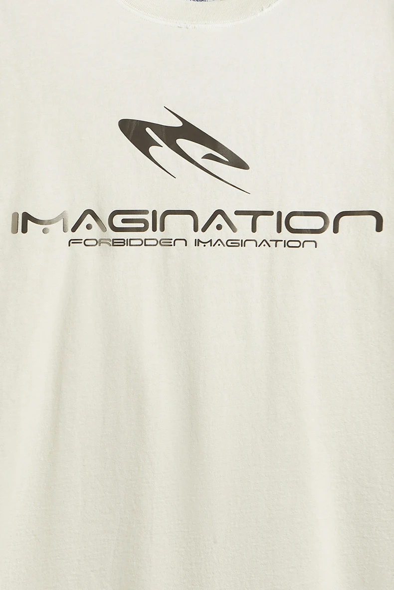 Title 3, Mens Glossy Washed T-shirt Loose – A comfortab...