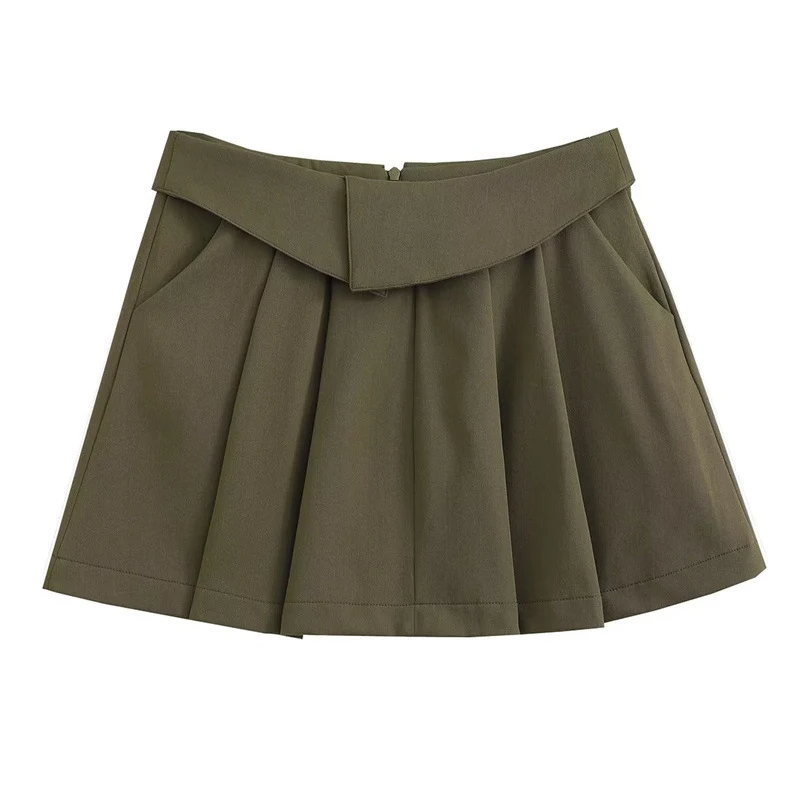 Title 4, European and American College Style High Waist ...