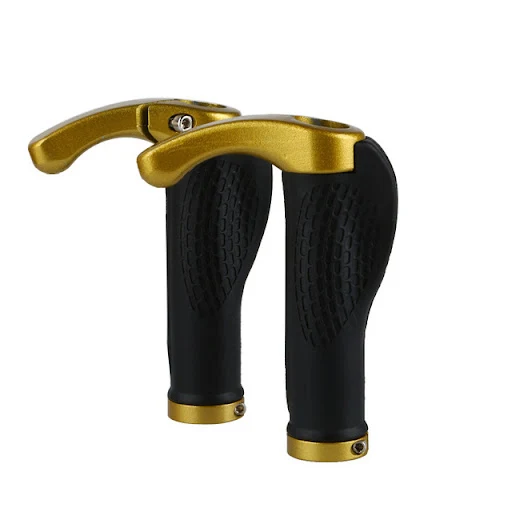 Title 4, Horn rubber non-slip bicycle grips. Provides en...