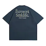 Men's English Printed Short-sleeved T-shirt, offering comfort and style for everyday casual wear. Perfect for a relaxed — photo 2