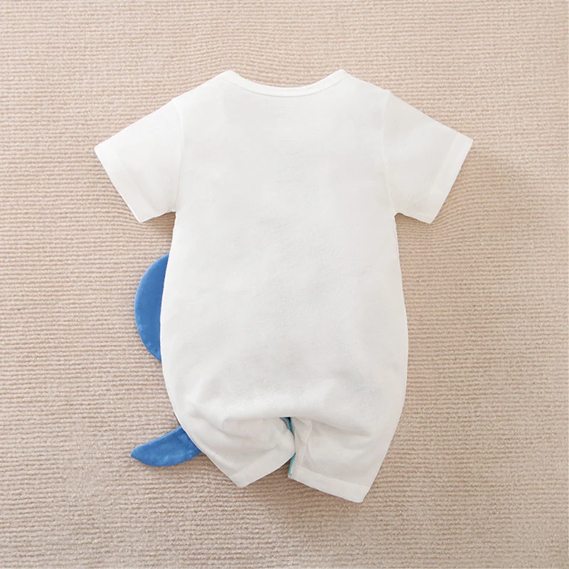 Title 7, Barboteuse dété bébé fille manches courtes Vêt...