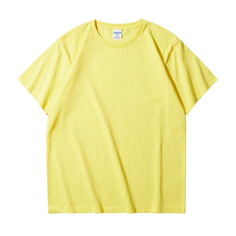 Blanco lichtgewicht t-shirt 210g van dubbelgekamd katoen, ideaal om te bedrukken, zacht en comfortabel voor dagelijks gebruik. — foto 7
