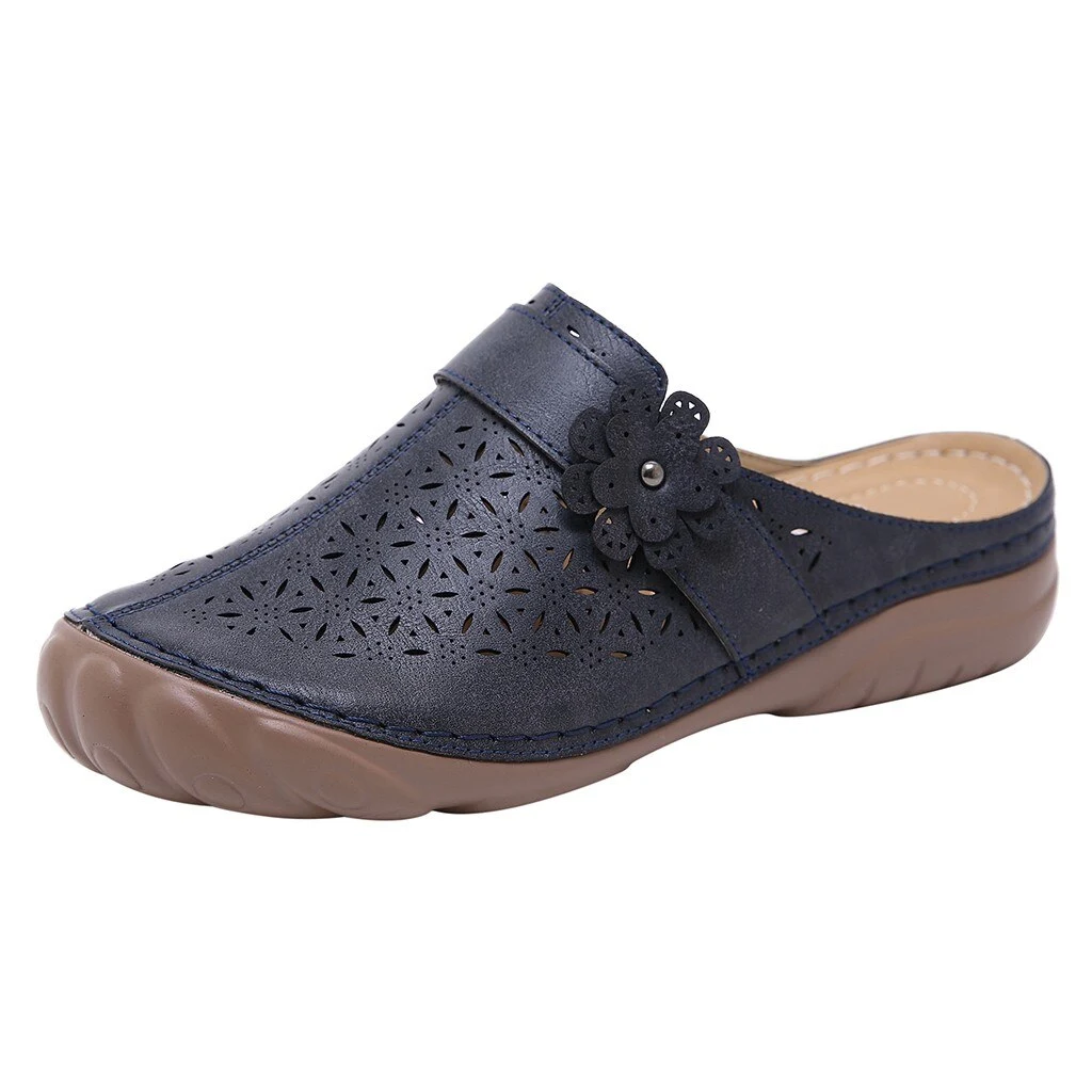 Title 3, Openwork embroidered platform sandals, offering...