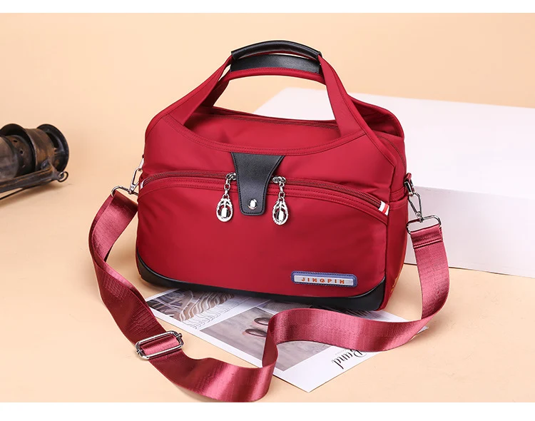 Title 8, Waterproof Nylon Womens Messenger Bag Ladies H...