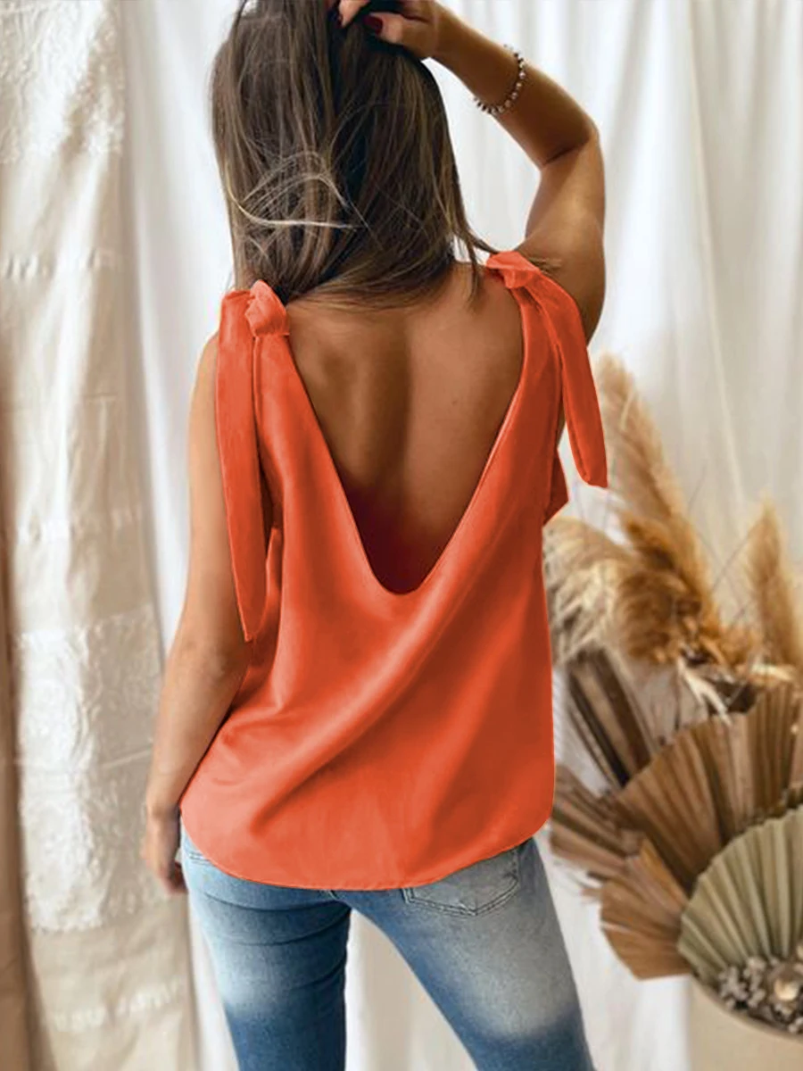Title 5, Womens Deep V Lace Tank Top Shirt