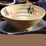 8inch thickened threaded bowl