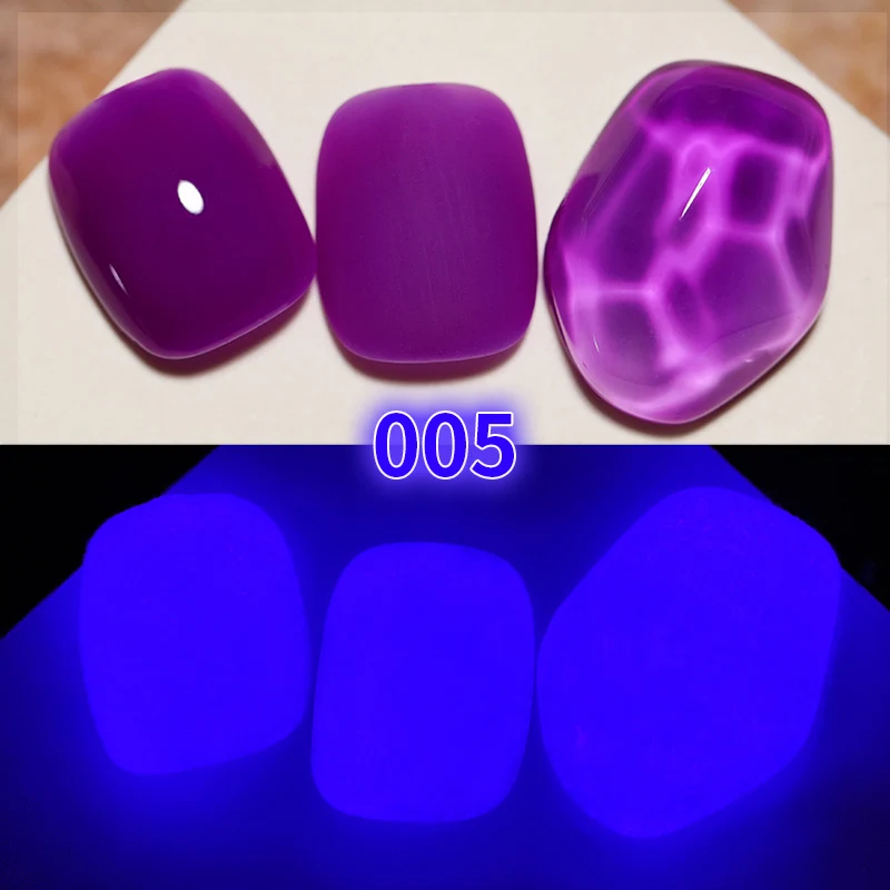 Luminous Glue Bungee Fluorescent, Candy Color Nail Polish Glue, Solid Color Glue, Discoloration for vibrant, long-lastin — photo 7