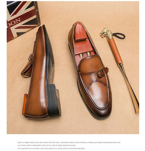 Title 17, Heren slip-on schoenen van hoogwaardig leer. Co...
