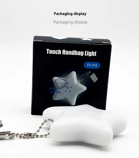 Title 2, Childrens Day LED Luminous Five-pointed Star T...