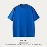 European and American earth tone men's T-shirt, offering a relaxed, comfortable fit and versatile style, suitable for ev — photo 11