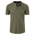Camiseta Masculina Gola Redonda Solta Manga Curta Cor Sólida Conforto e Estilo para o Verão Perfeita para Uso Casual e Diário Leve e Fresca. — foto 6