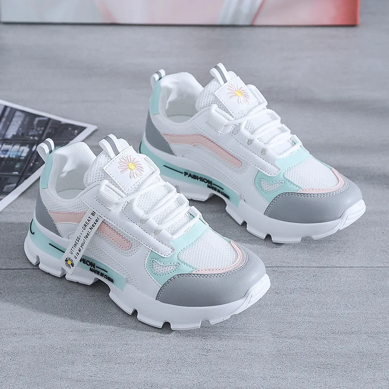 Sapatos Esportivos Estilo Coreano Daddy Shoes Femininos para Street Shooting e Uso Casual Confortável para Mulheres — foto 4